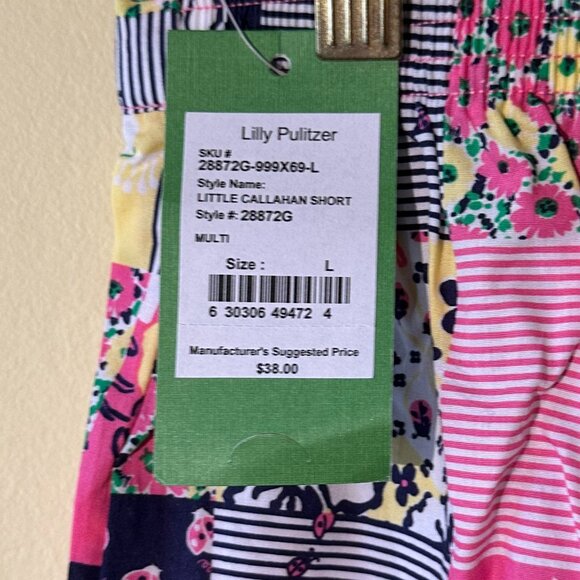 Lilly Pulitzer Girls Little Callihan Short, size L - Picture 6 of 6